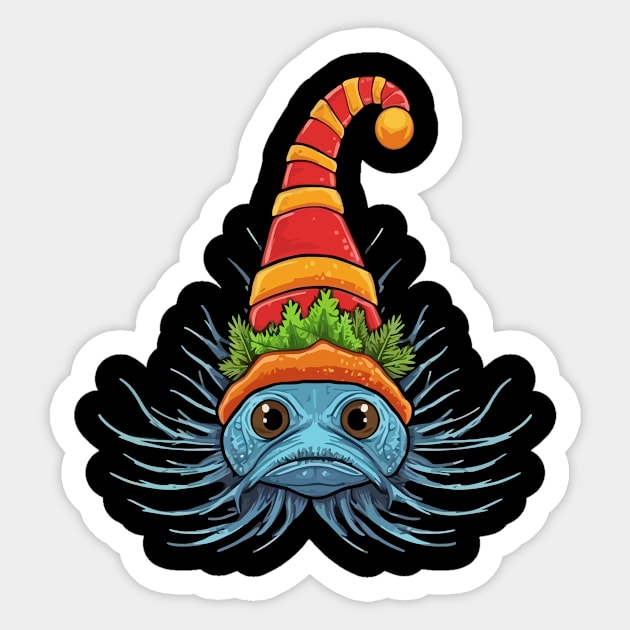 Oarfish Christmas Sticker by JH Mart